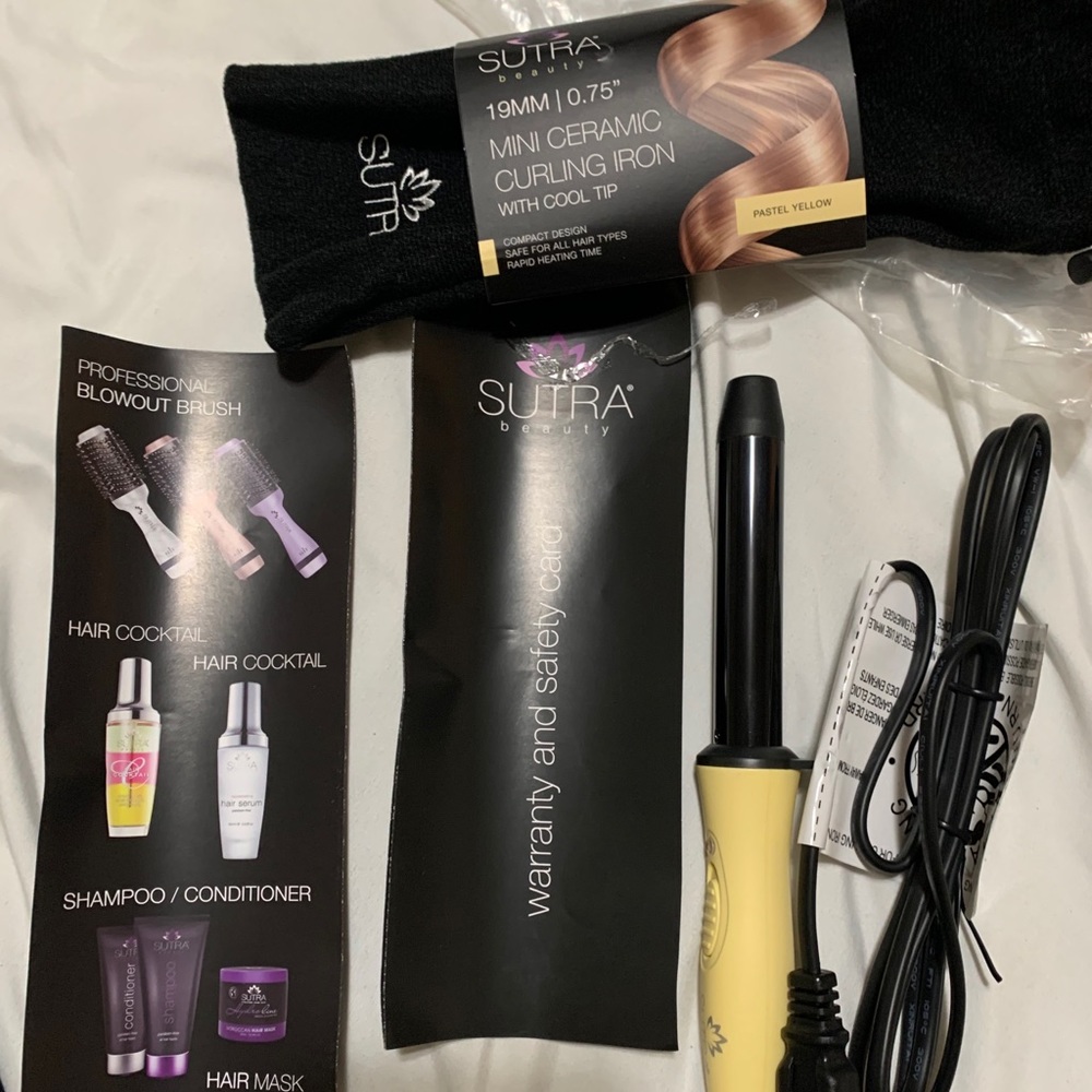 NEW SUTRA Mini Curling Iron